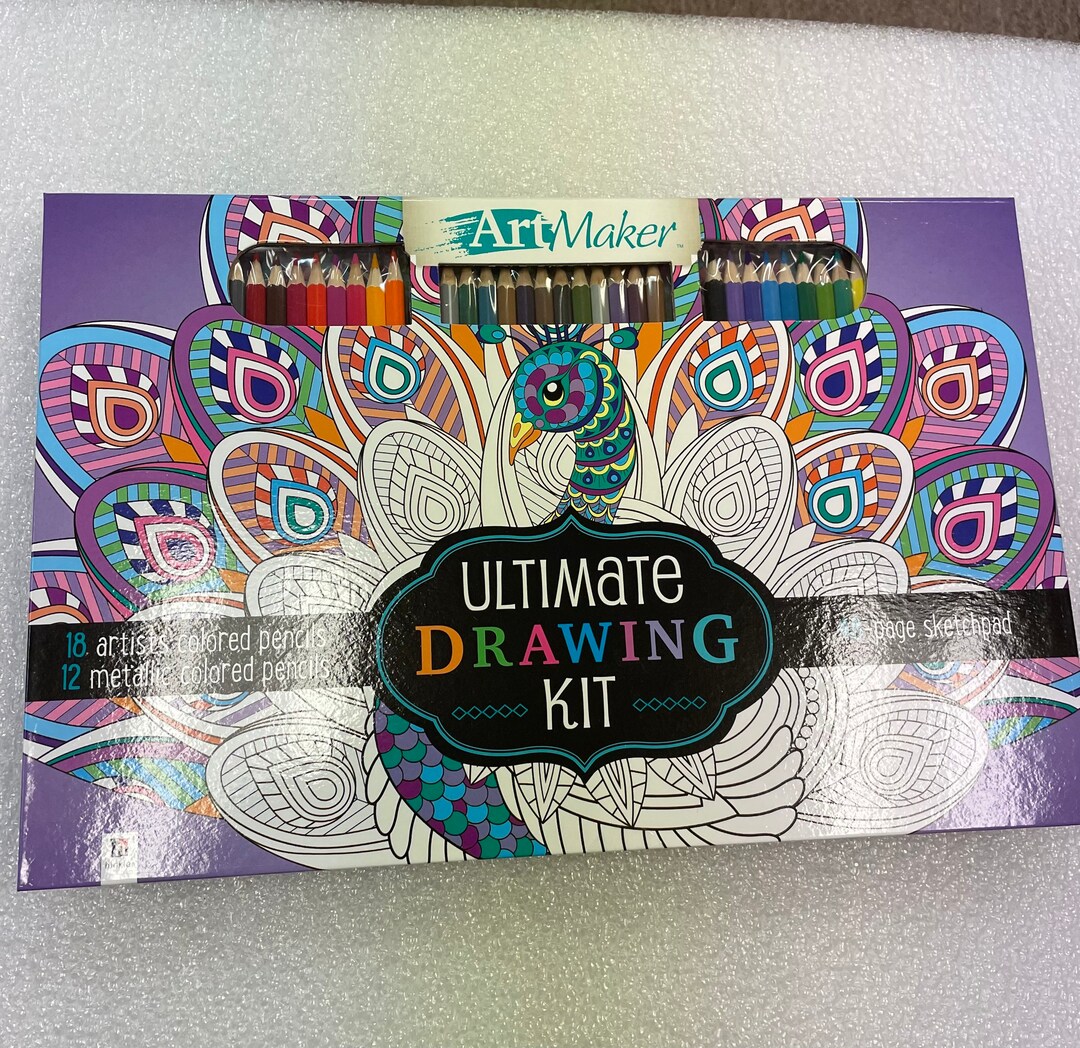 Art Maker Ultimate Drawing Kit Etsy