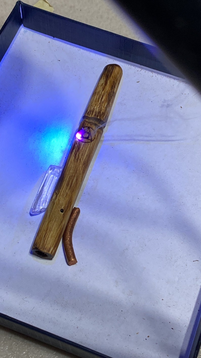OO Stik | Bamboo Essential Oil Inhaler Pen [SHORT] W/ Crystal and ...