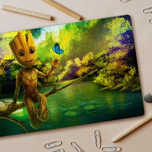 Baby groot puzzle sales