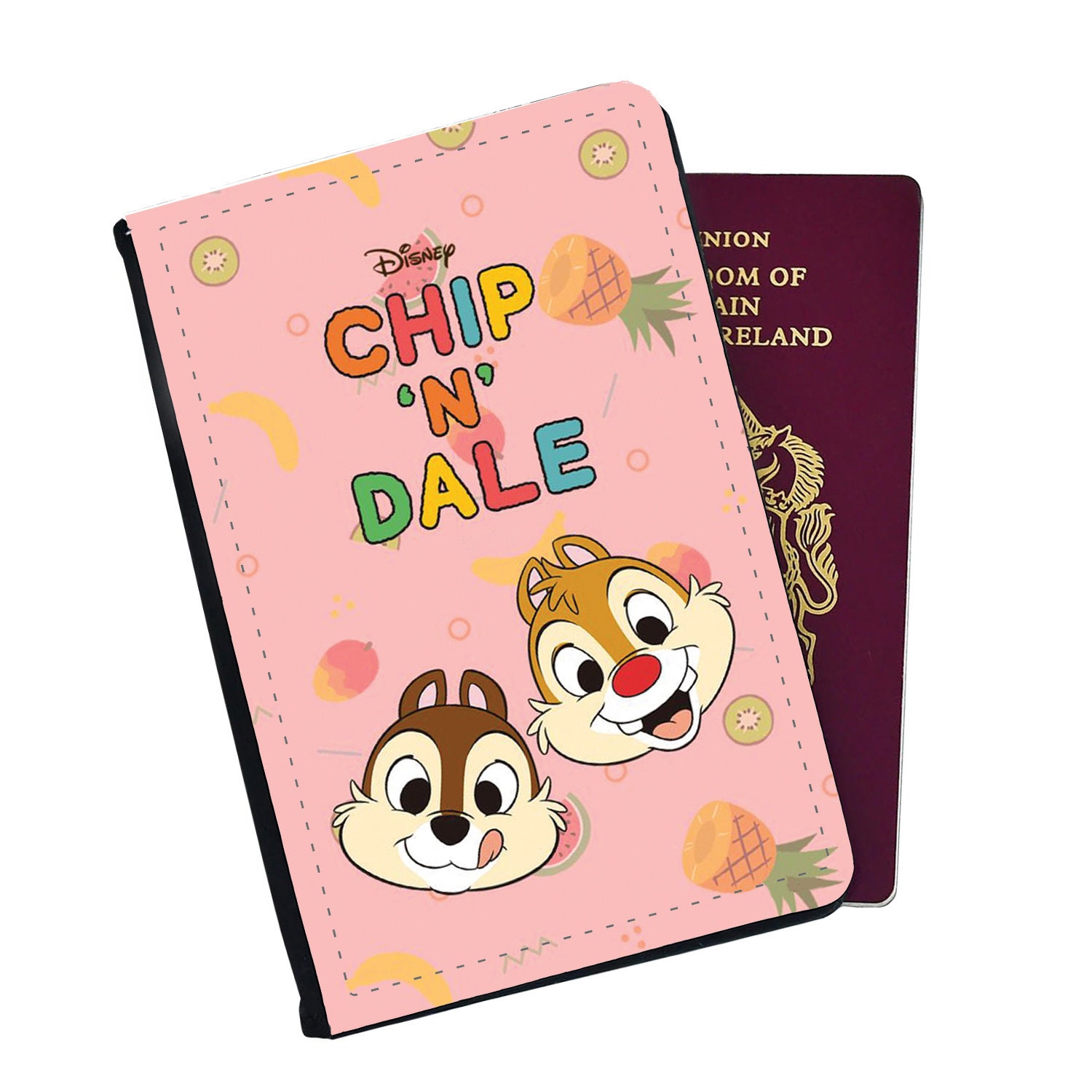 Discover Disney Chip and Dale Passport Cover