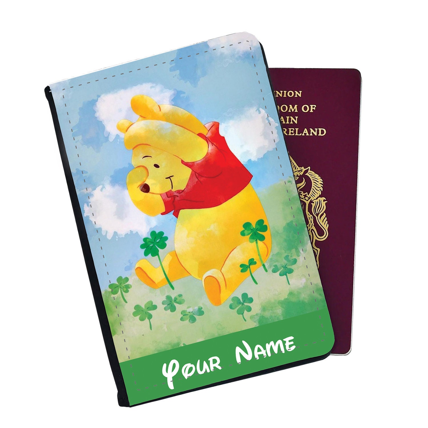 Discover Personalised Disney Winnie The Pooh Passport Cover