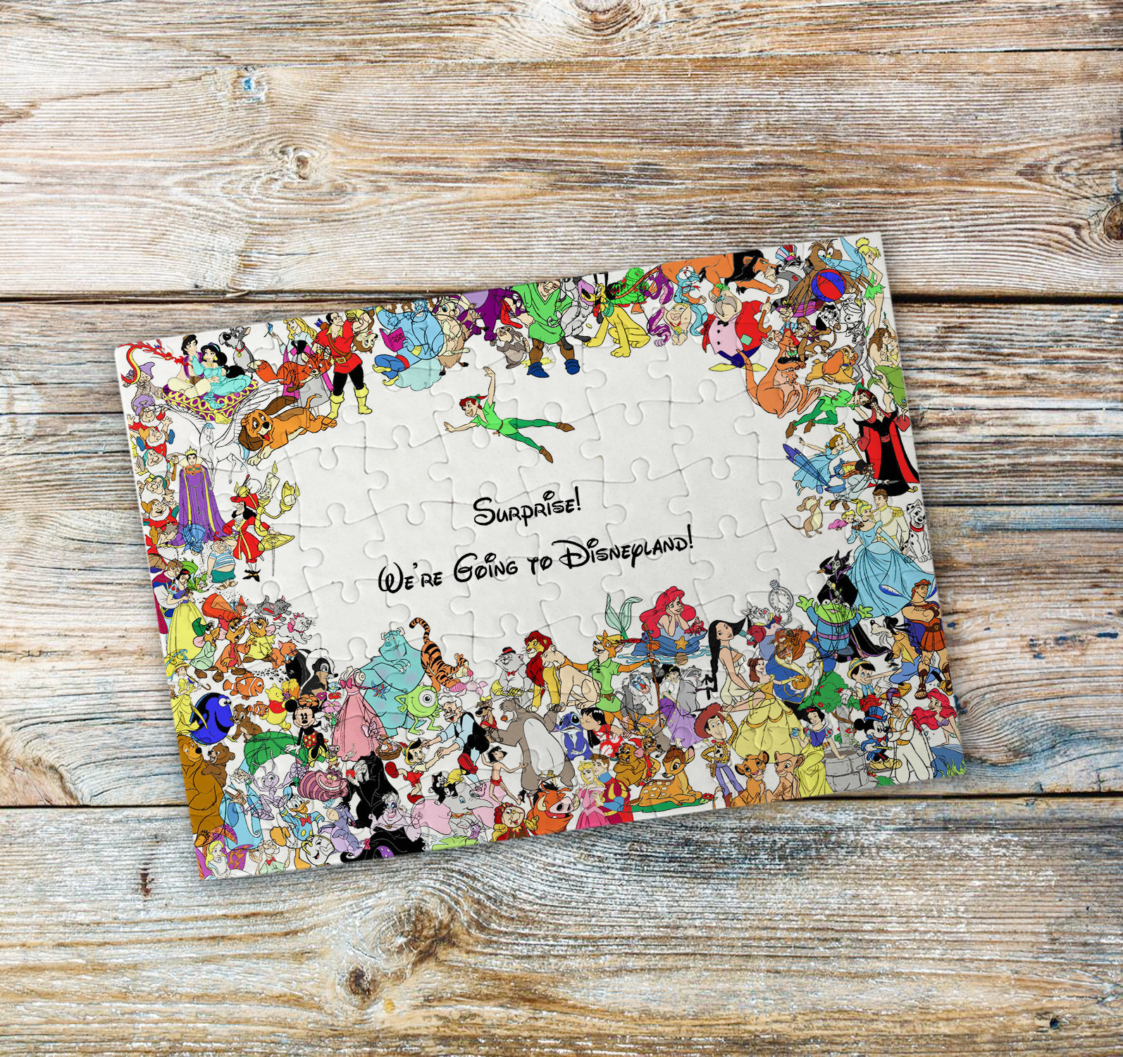 Vintage disneyland puzzle - Etsy 日本