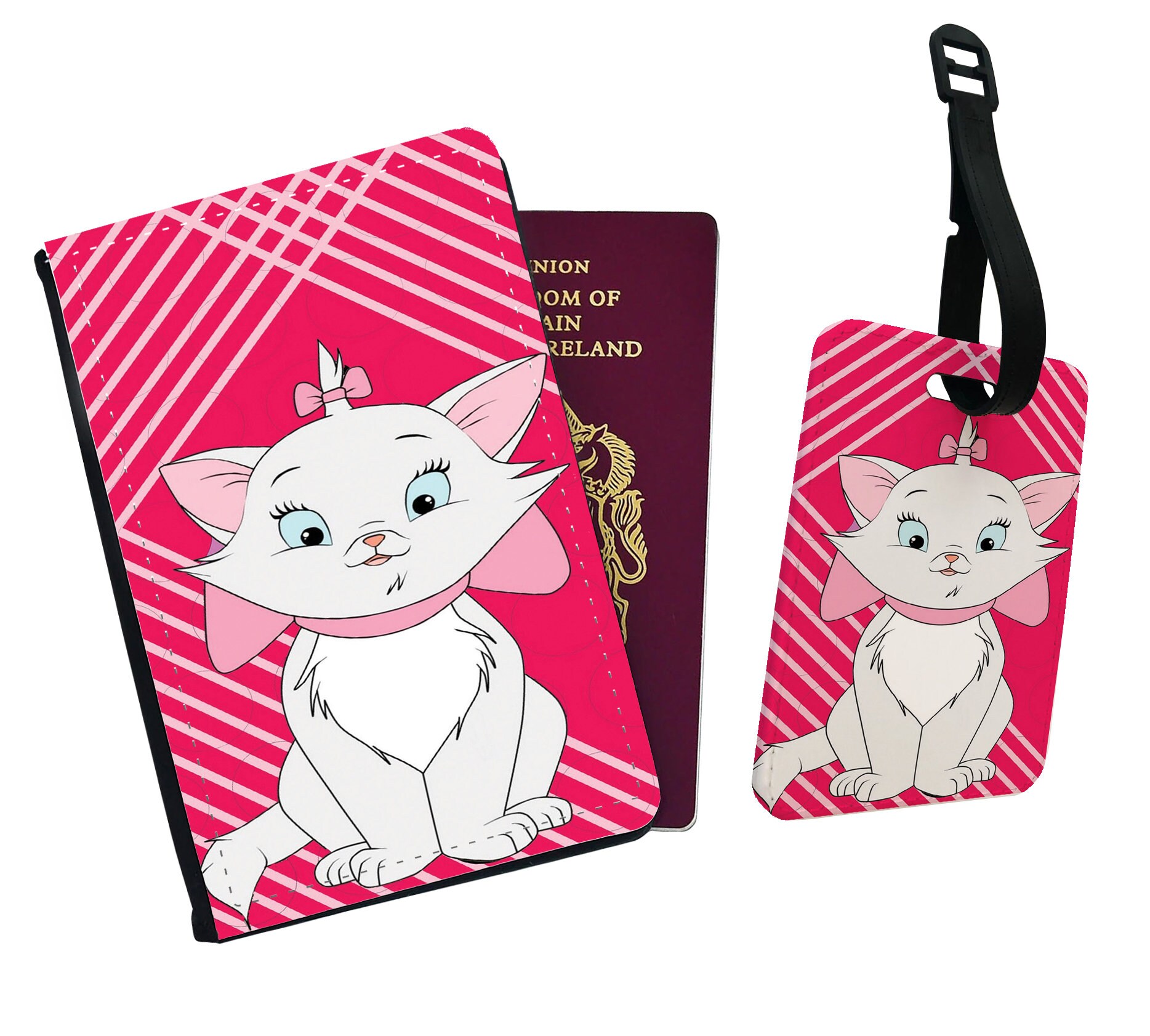 FRAGMENT CUSTOM BACK PINK Luggage Tag