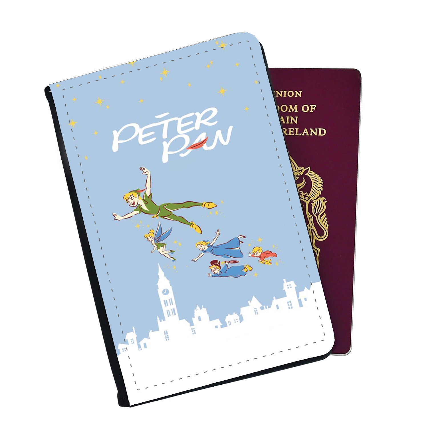 Discover Disney Peter Pan Passport Cover