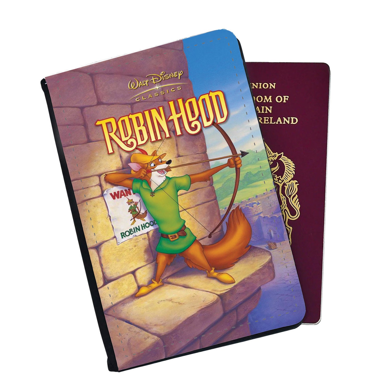 Discover Disney Classic Robin Hood Passport Cover