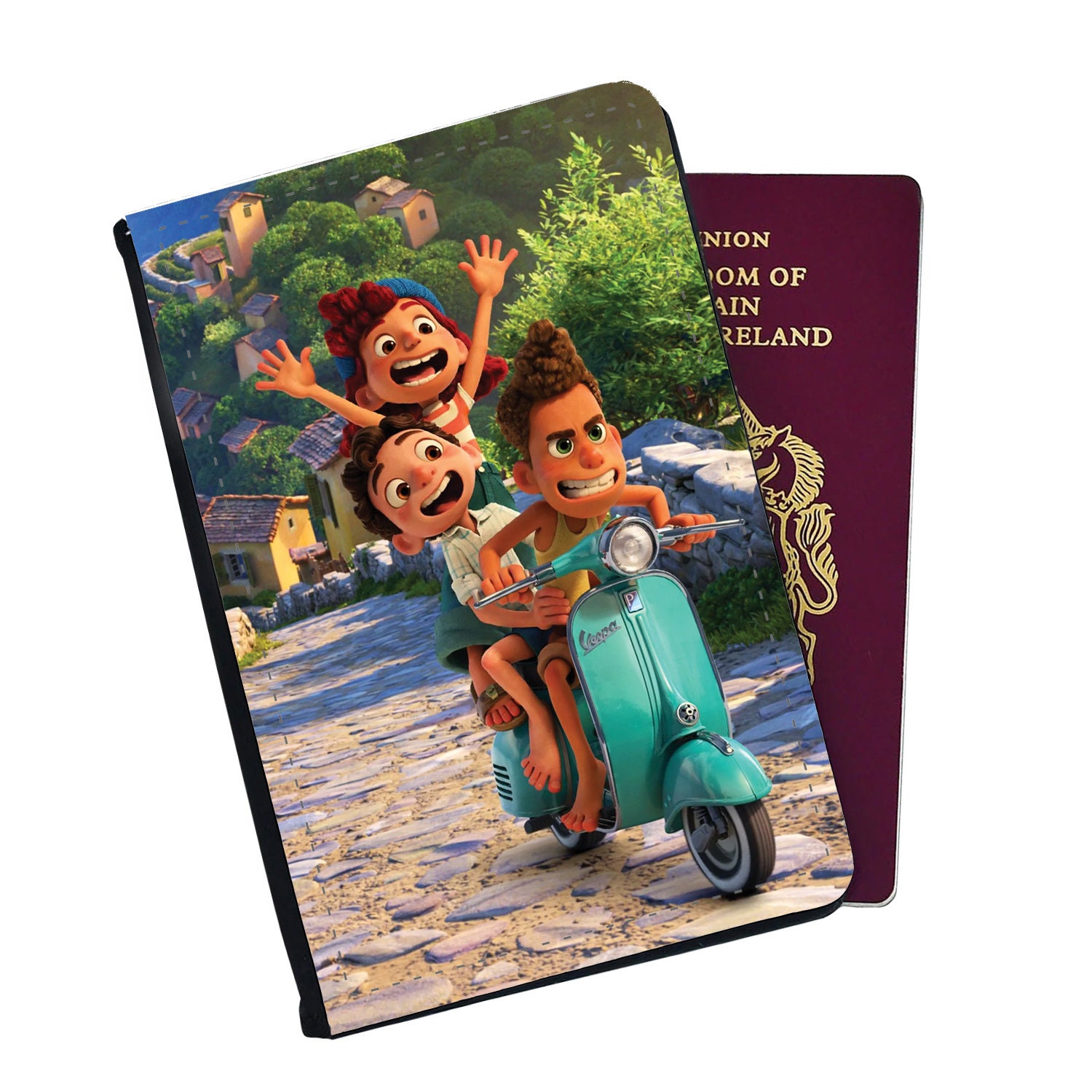 Discover Luca Friends Adventure Disney Passport Cover