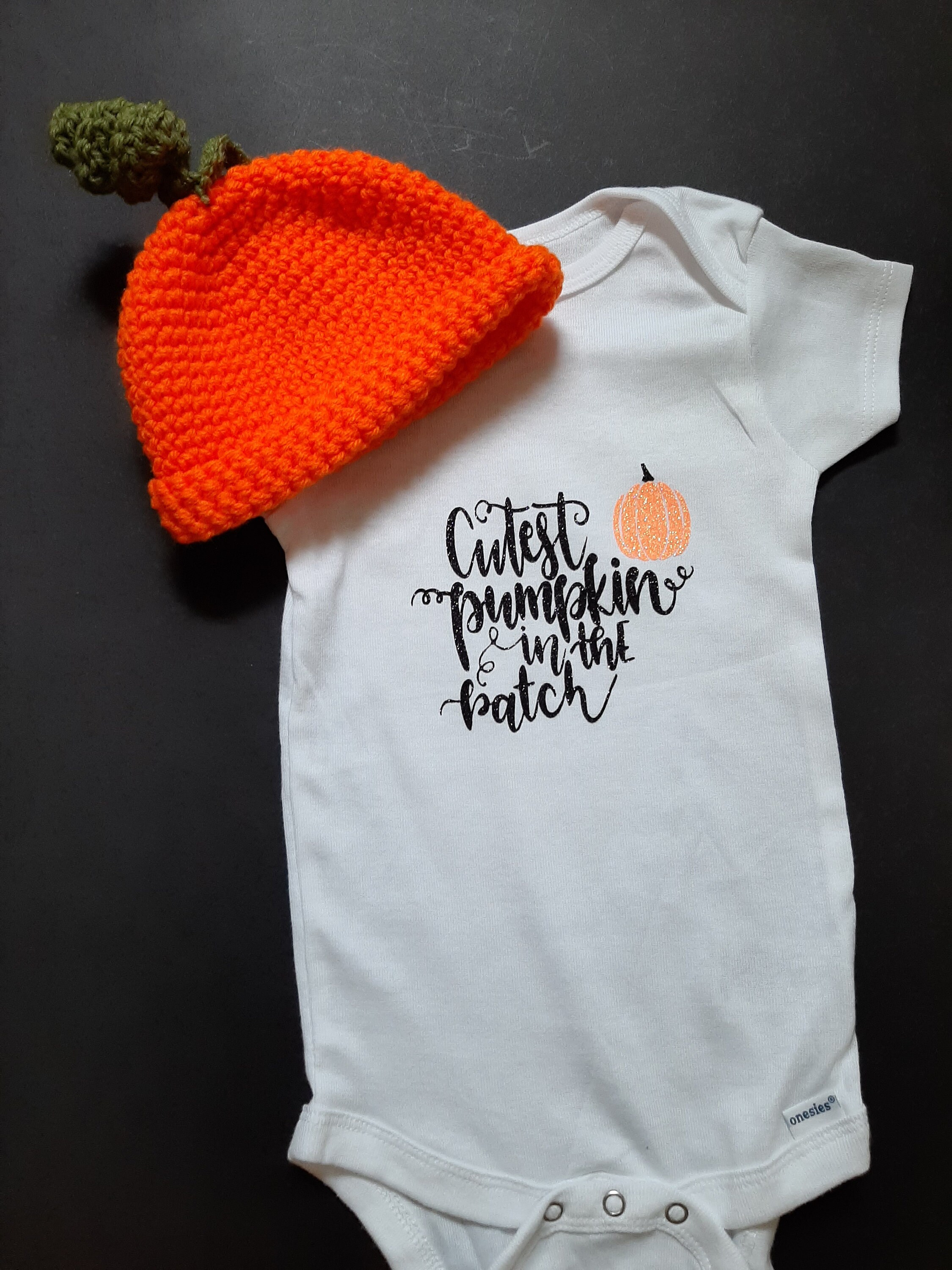 Cutest Pumpkin in the Patch Onesie Halloween/fall Onesie Etsy UK