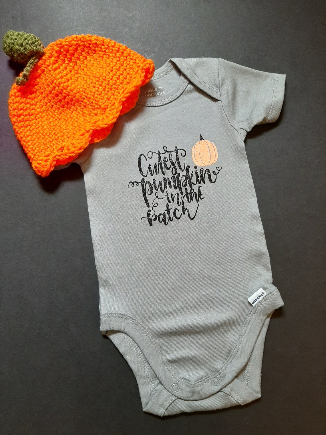 Cutest Pumpkin in the Patch Onesie Halloween/fall Onesie - Etsy UK