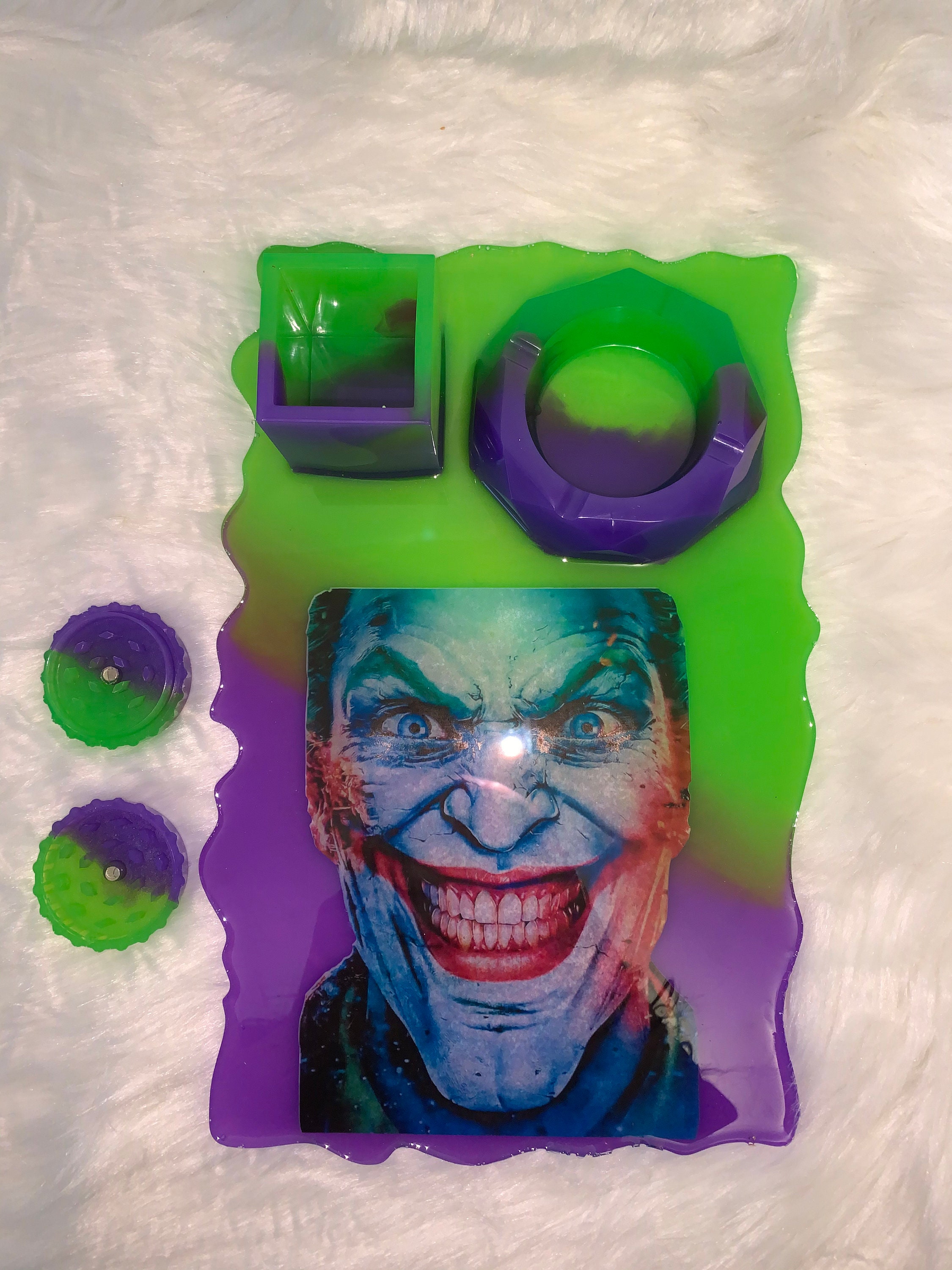 The Joker Rolling Tray Valentines Gift for Smokers Birthday Etsy