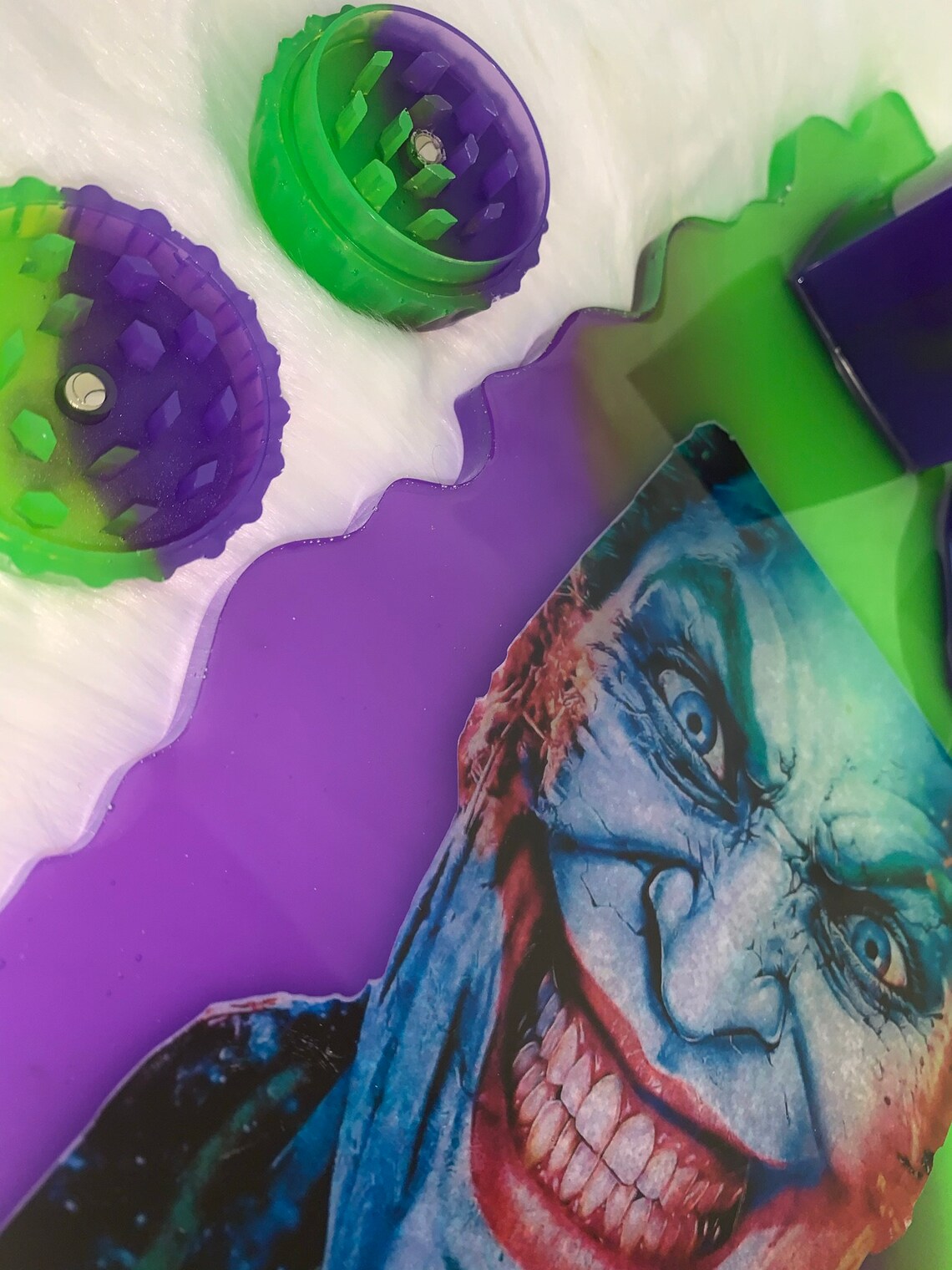 The Joker Rolling Tray Valentines Gift for Smokers Birthday Etsy