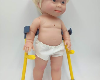 Hospital Play Therapy Pack with 2 Dolls and 10+ Toy medical devices