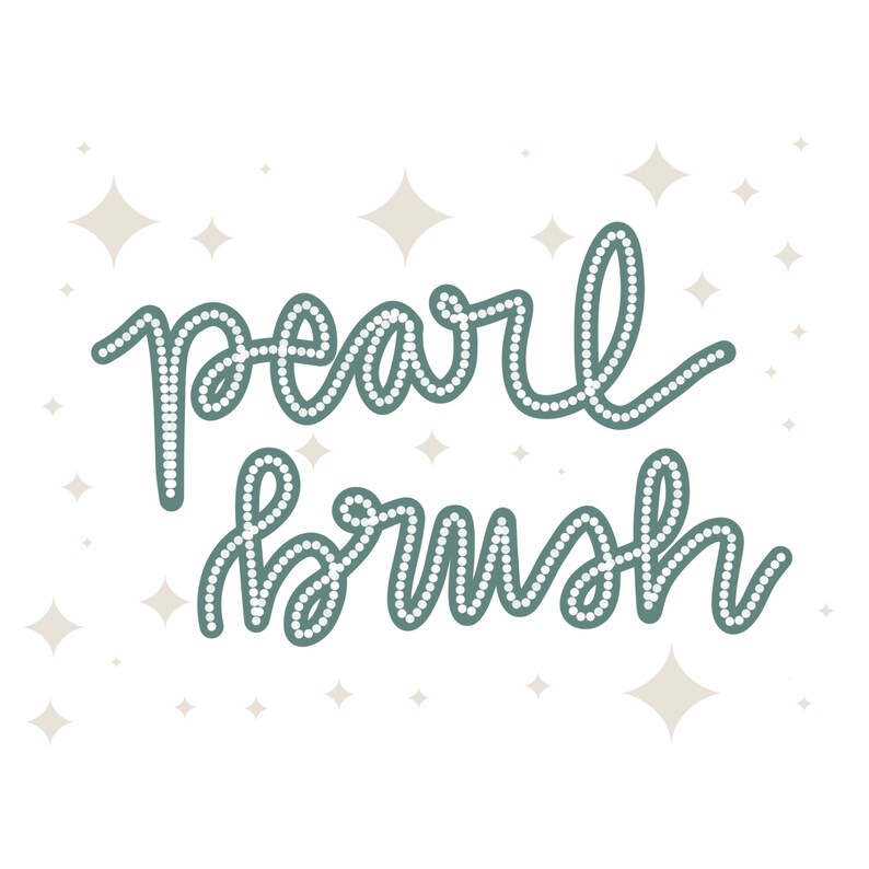 Procreate Lettering Brush Pearl Brushes for Procreate Etsy