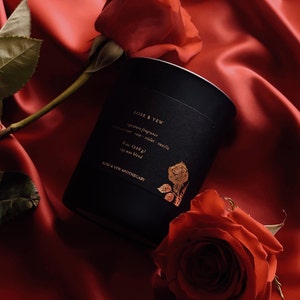 Rose & Yew SIGNATURE Candle - Luxury Candle - Soy Wax Blend