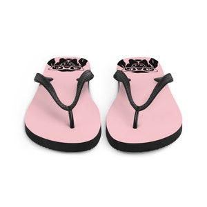 flip flops with dogs on them