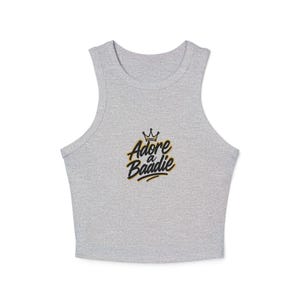 Women&#39;s Micro Rib Racer Tank Top