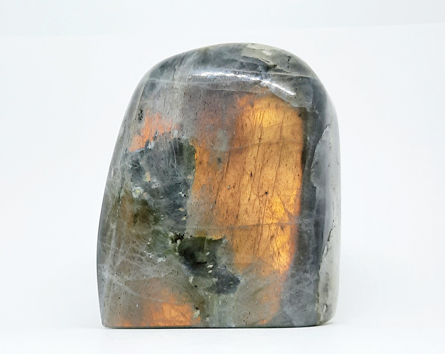 Bloc de Labradorite Polie