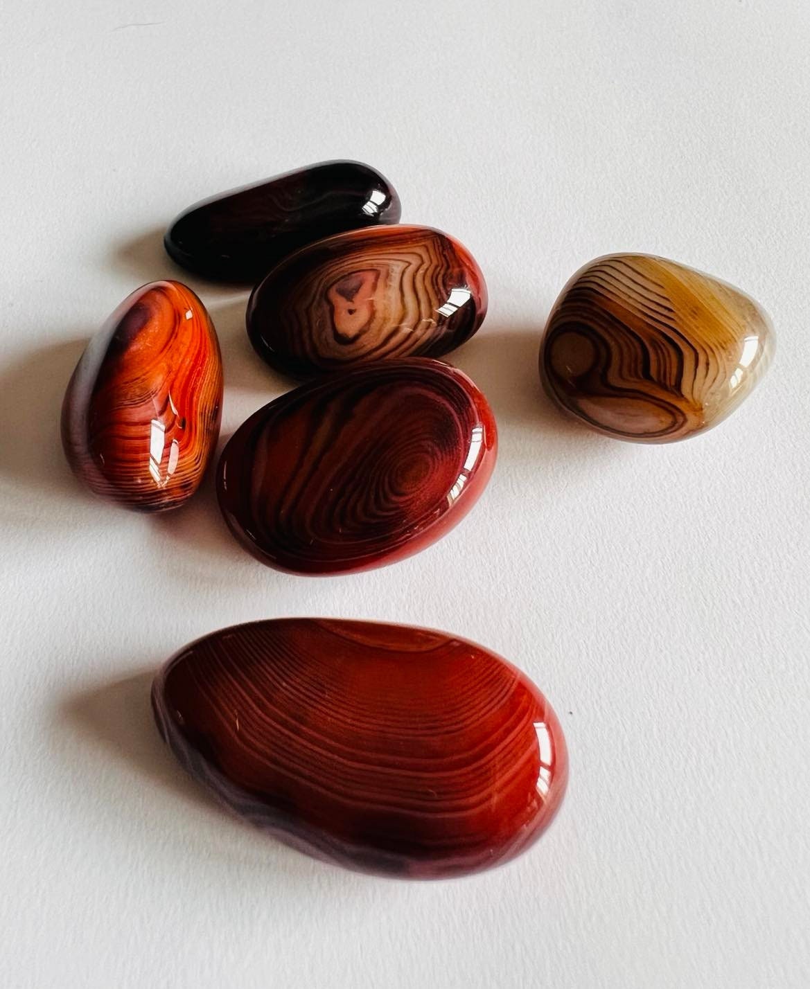 Sardonyx Pierre Roulée