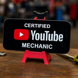 Jack Stand Phone Holder | Mechanic Desk or Toolbox Accessory image 13