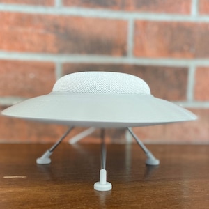Google Nest or Home Mini Flying Saucer - Your smart speaker is from another planet...