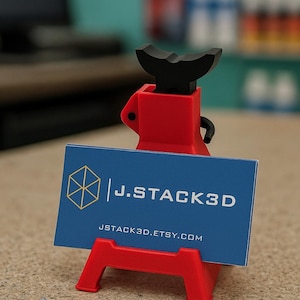 Jack Stand Phone Holder | Mechanic Desk or Toolbox Accessory image 2