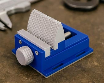 Machinist Vise Phone or Tablet Stand - Adjustable Angle!