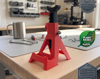 Jack Stand Phone Holder | Mechanic Desk or Toolbox Accessory