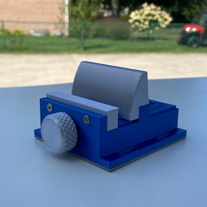 Soporte para teléfono o tableta con tornillo de banco para maquinista: ¡ángulo ajustable!