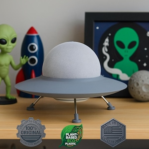 Gen 4 Echo Dot Flying Saucer - Alexa is out there....