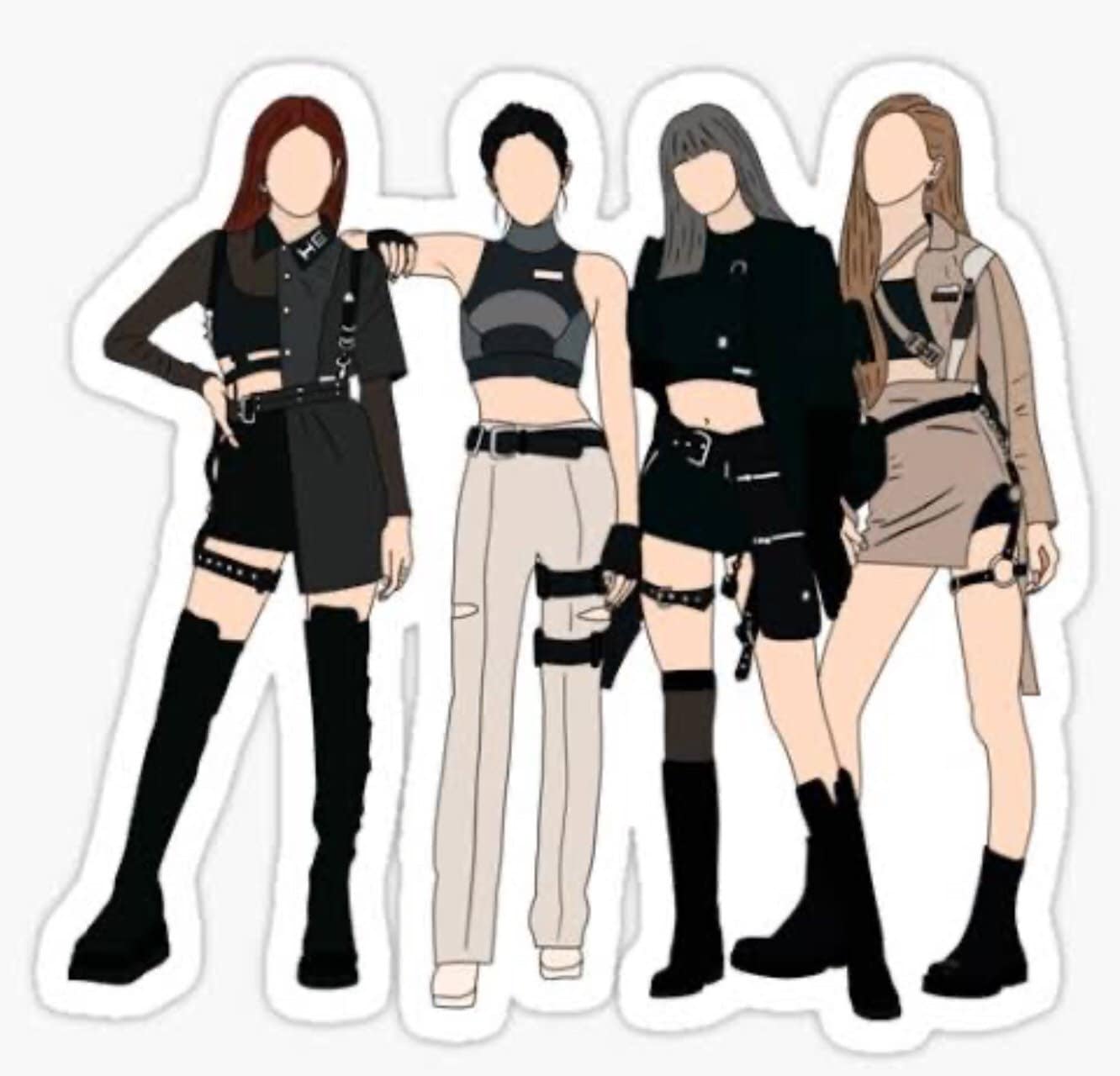 BlackPink sticker Etsy