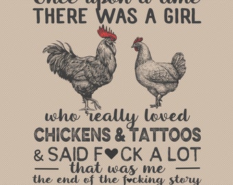 Chickens Tattoos Etsy Chickens Tattoos Etsy