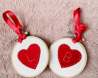 Customized Love: Personalized Hoop - Unique Present for Valentines Day