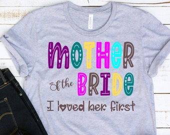 Mother of Bride SVG, Wedding Quote (Digital Download)