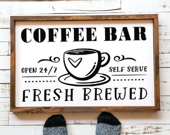 Coffee Bar Svg Etsy