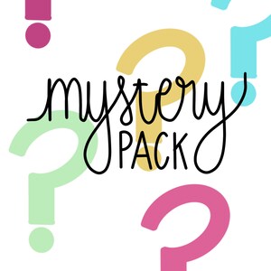 Mystery Sticker Bundle Pack | Pack of 5 stickers | Fun Quirky Stickers