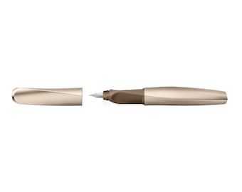 Pelikan Twist Fountain Pen: Bronze, Stainless Steel Nib