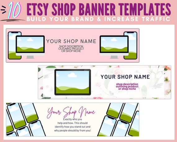 Etsy Banner Templates Etsy Shop Cover Photo Templates Etsy Shop Cover Photo Template