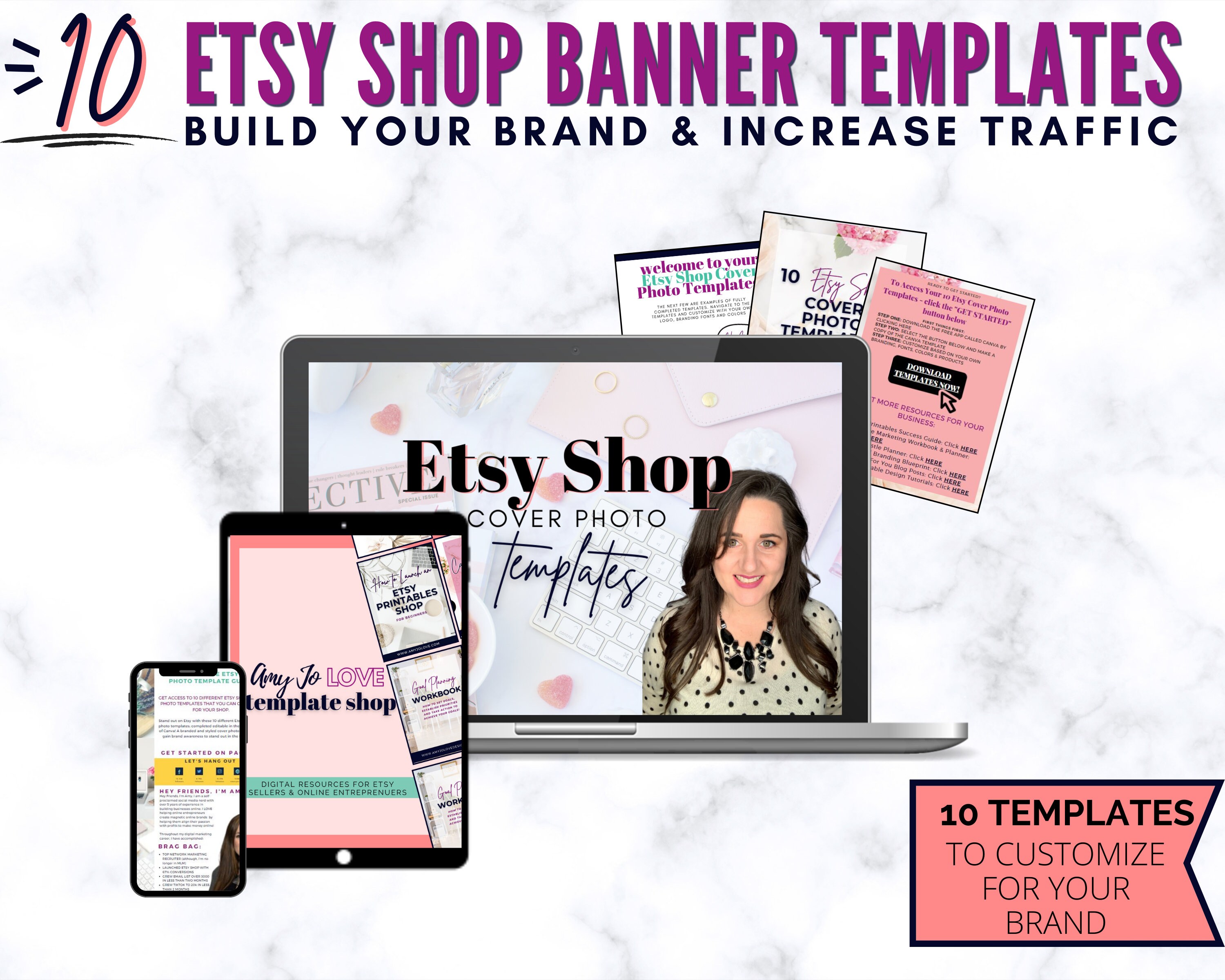Etsy Banner Templates Etsy Shop Cover Photo Templates Etsy Shop Cover