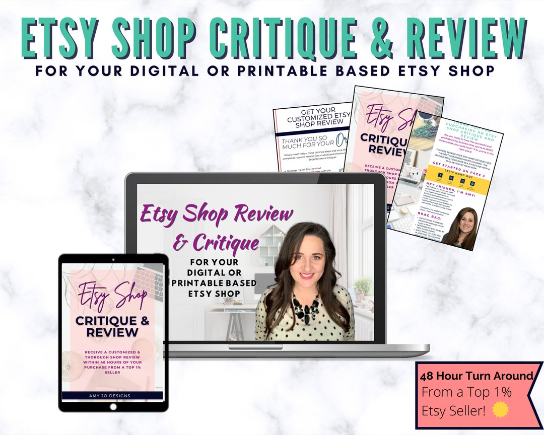 Etsy Shop Critique Etsy Shop Review Etsy Printables Shop Review