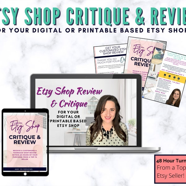 Etsy Shop Critique Etsy Shop Review Etsy Printables Shop Review  Critique Etsy Shop Audit Etsy Critique Etsy Audit Etsy Review