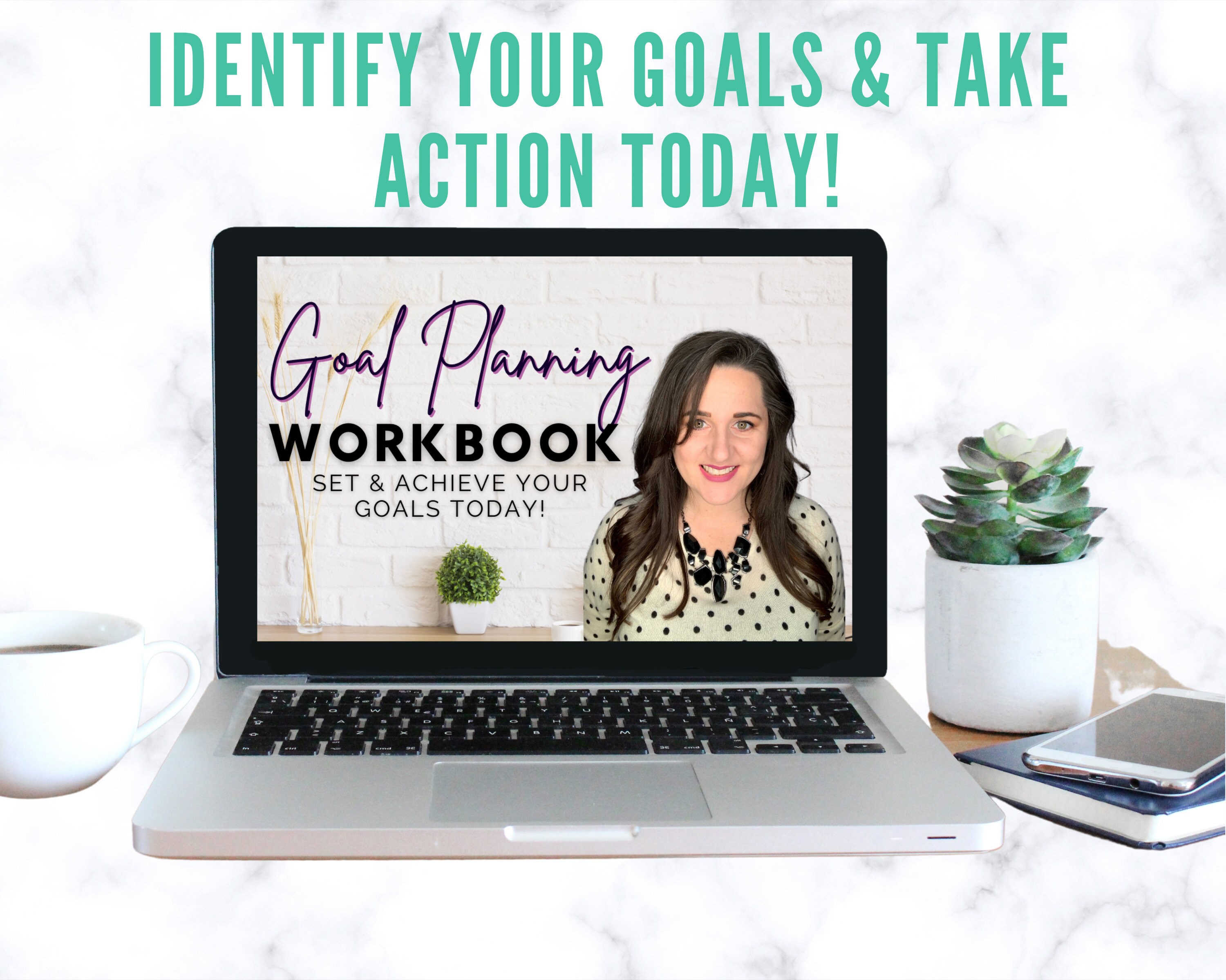 Goal Planner Printable Workbook How to Set Goals &amp; Achieve Them - Etsy