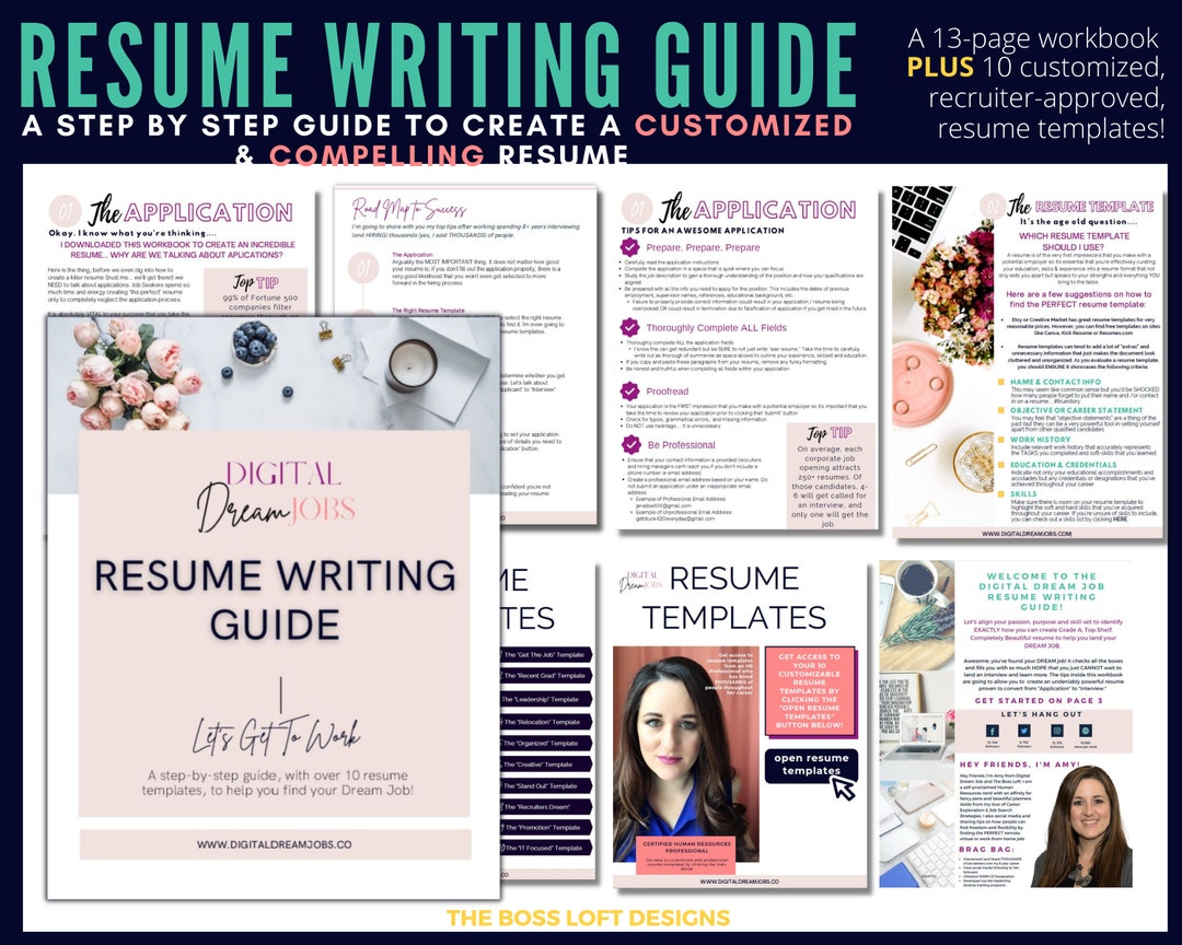 Professional Resume Template & References Template for MS Word - Etsy