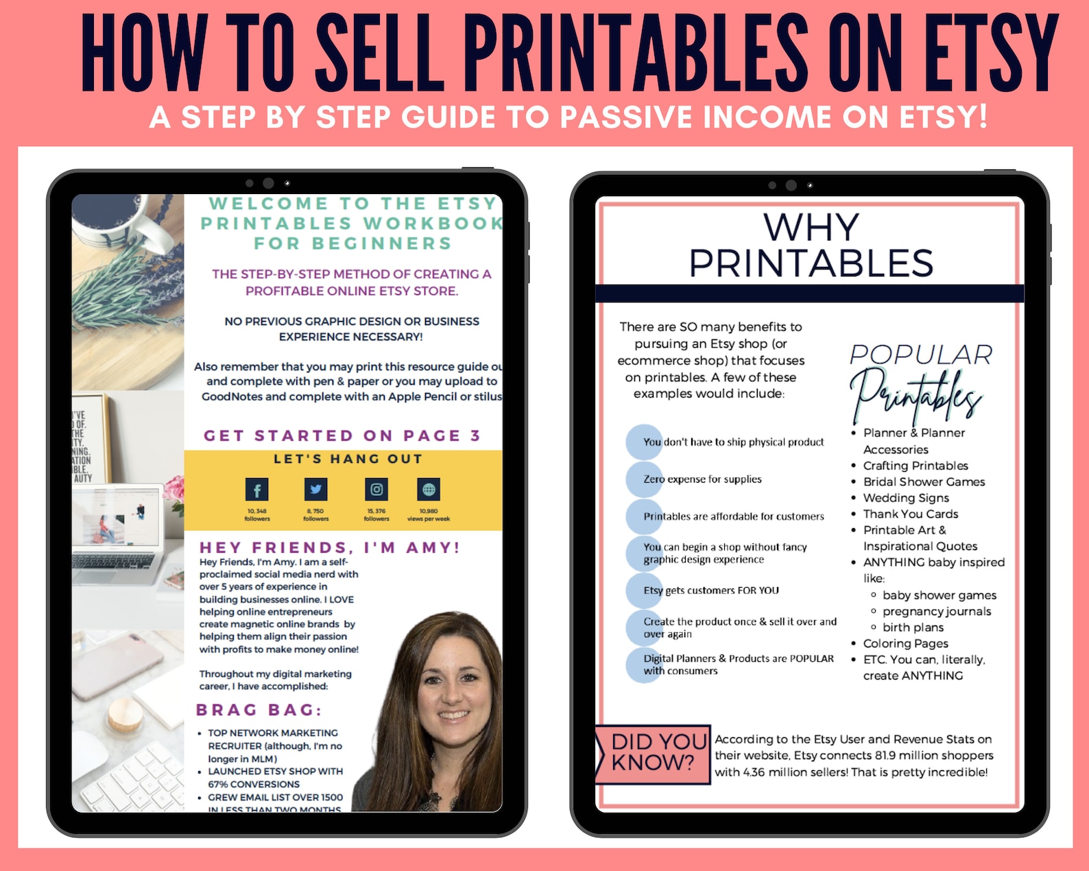 Printables Etsy Shop Planner Etsy Digital Products Guide Etsy - Etsy