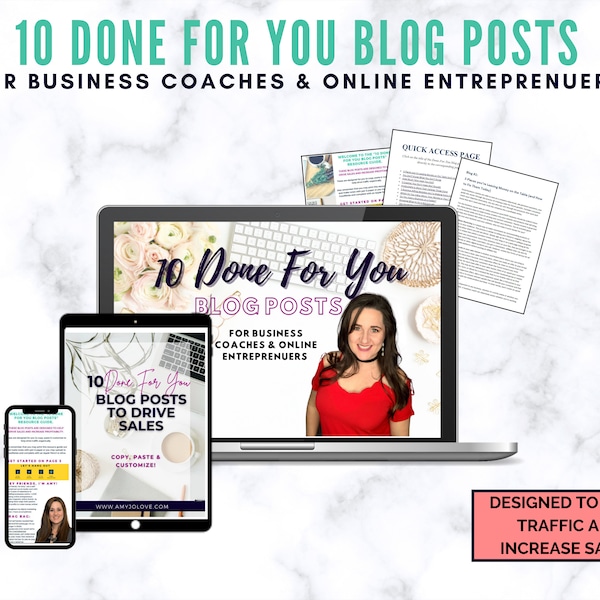 Done For You Blog Posts For Business Coach & Online Entrepreneur DFY Blog Posts MRR Blog Posts PLR Business Coach