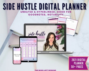 Side Hustle Planner MLM Planner Direct Sales Planner MLM Digital Planner MLM Business Planner Network Marketing Digital Planner