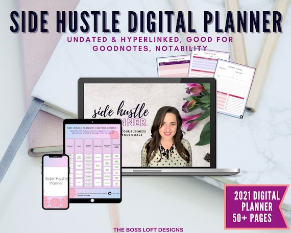 Side Hustle Planner MLM Planner Direct Sales Planner MLM Digital Planner MLM Business Planner Network Marketing Digital Planner