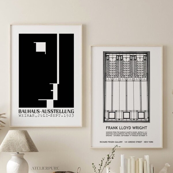 Frank Lloyd Wright Print - Etsy UK