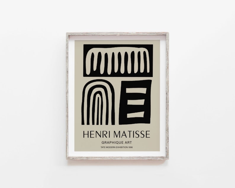 Henri Matisse Cutouts Print Printable Wall Art Matisse - Etsy
