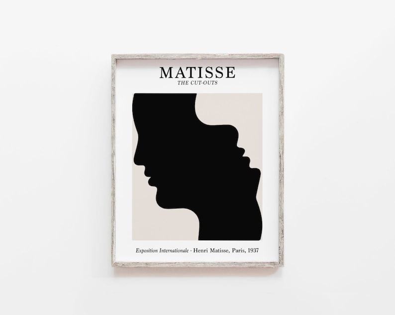 Henri Matisse Cutouts Print Printable Wall Art Matisse - Etsy