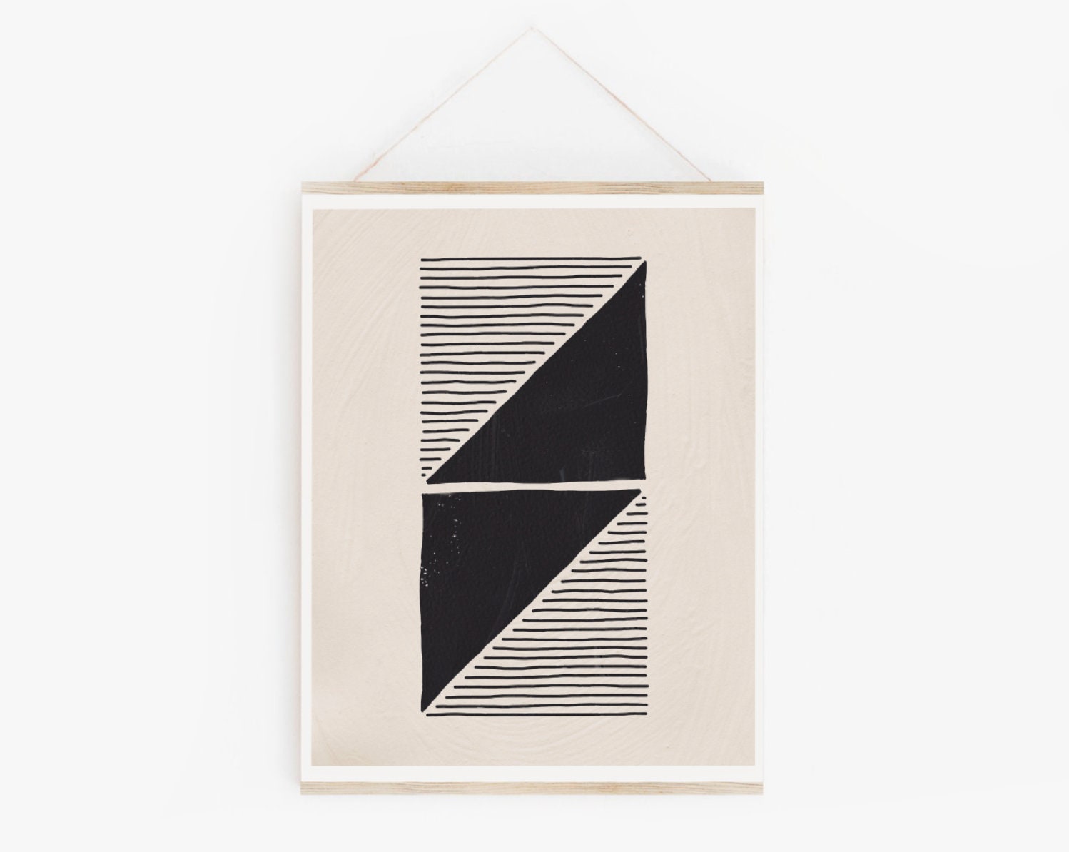 Minimalist Set of 2 Print Printable Wall Art Abstract Etsy