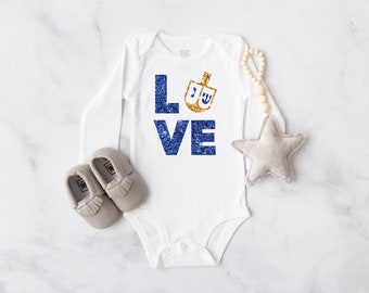 hanukkah onesie baby